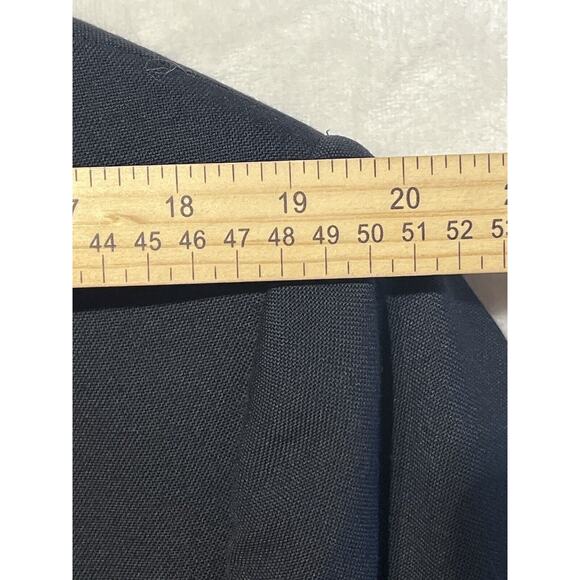 Christian Dior Monsieur 48L Navy Blue Blazer Sport Coat Jacket Patch Pockets - Picture 12 of 16